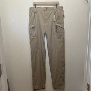 Flexcamo Men's Tan Cargo Pants, Size XL-34